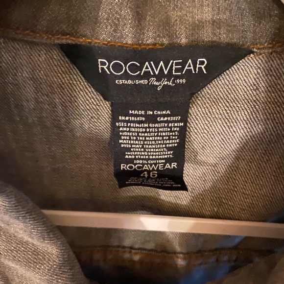 Vintage 80’s Rocawear denim vest, size 46 - Picture 5 of 9